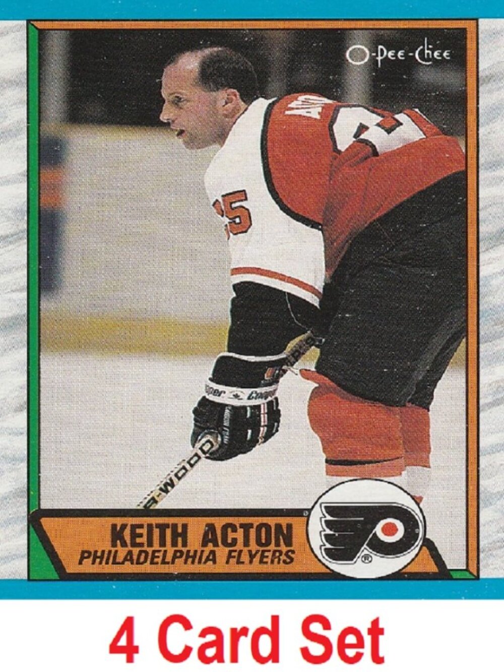 Keith Acton Hockey Card Collection
